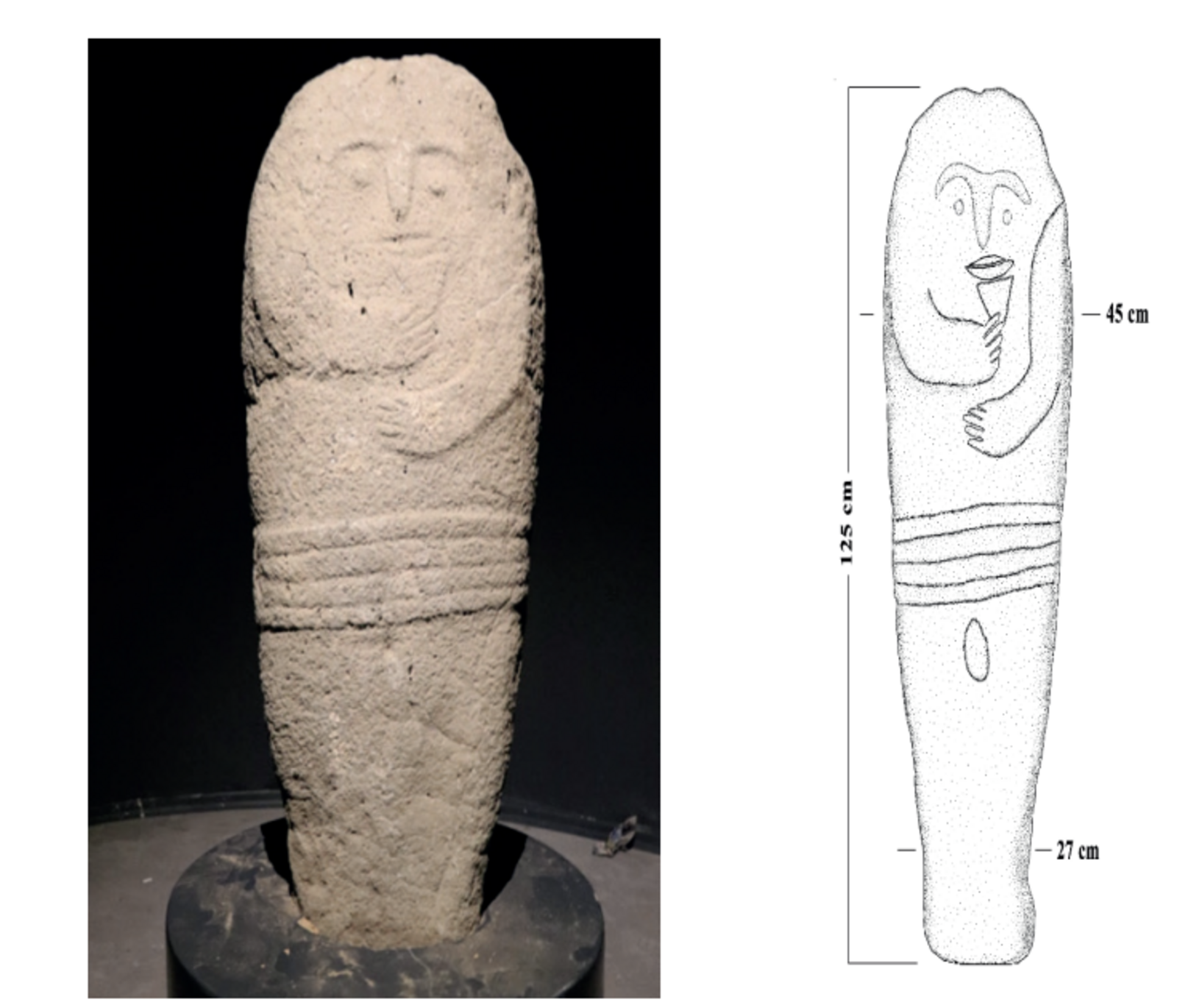 Kipchak “stone baba” statue. Credit: Günaşdı et al., 2022