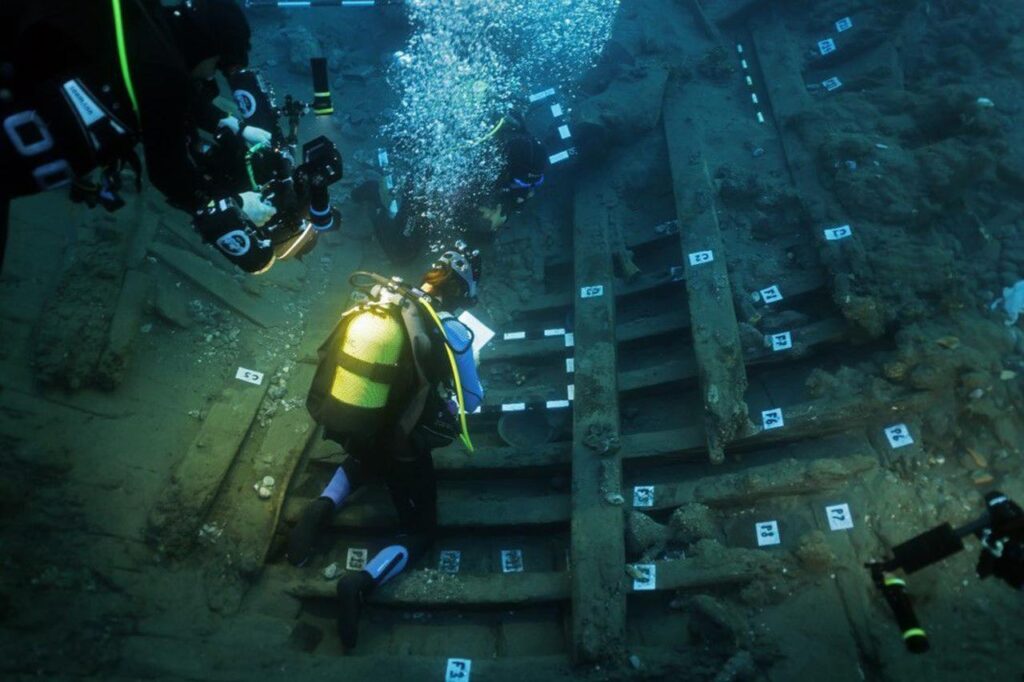 Excavations at the Kızlan Ottoman Shipwreck off the coast of Datça, Muğla, have revealed artifacts linked to the Ottoman period.